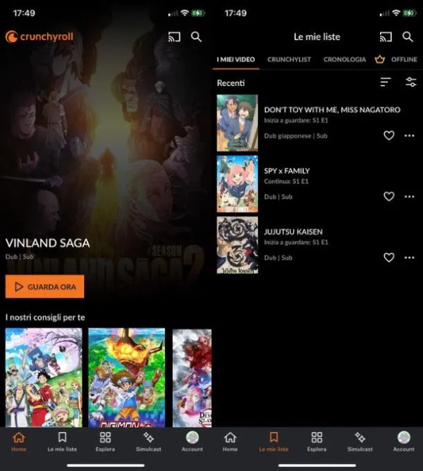 اشتراك كرانشي رول crunchyroll